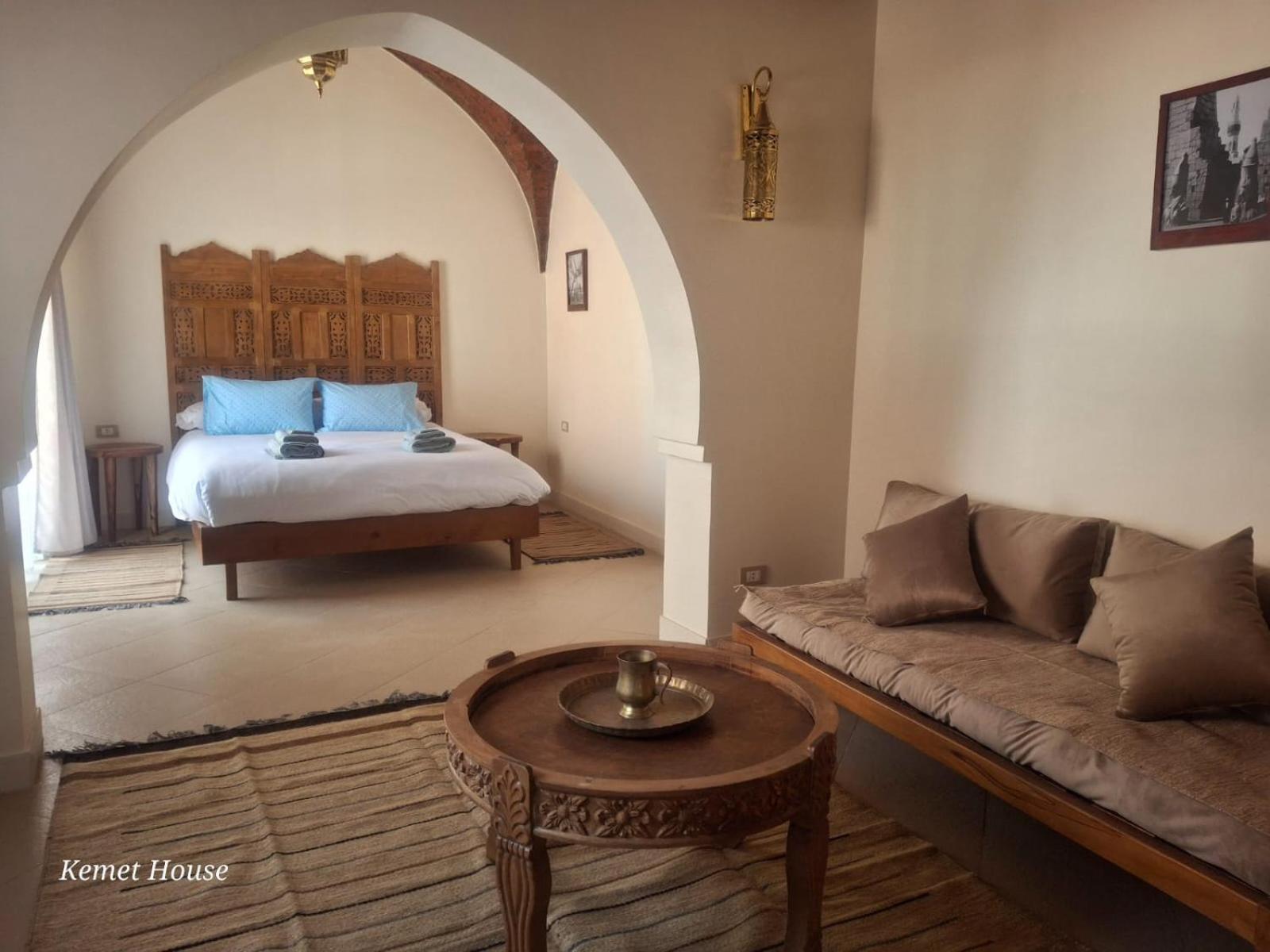 Kemet House Hotel Luxor Buitenkant foto